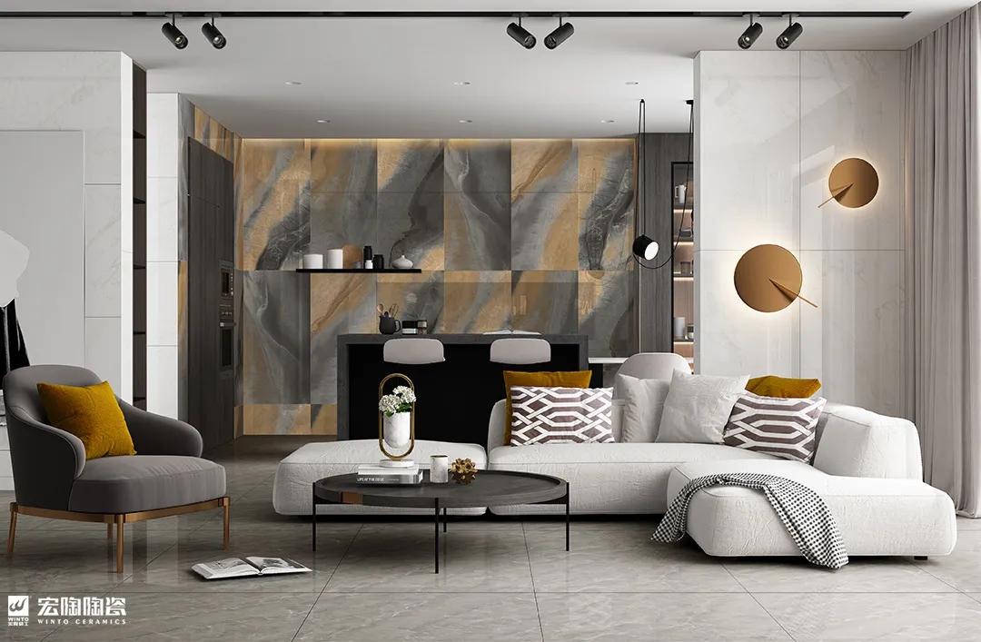 太阳城官网TPG80193瓷砖地砖800×800mm效果图