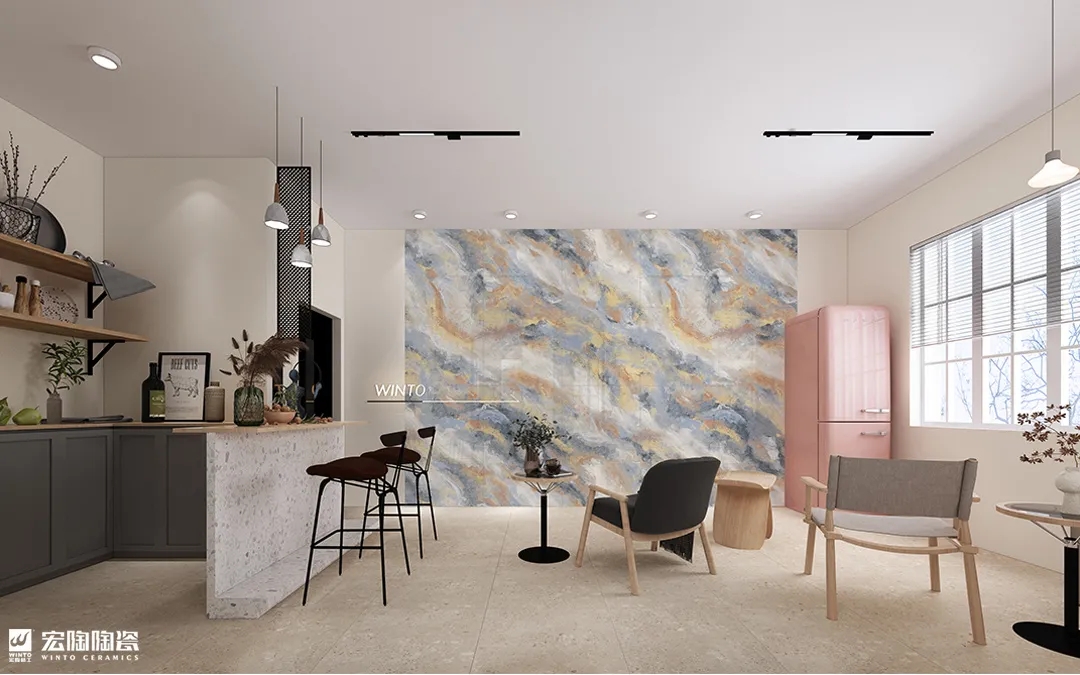 太阳城官网TPACM80-1502A+B+C丁托列托 瓷砖地砖800×800mm效果图