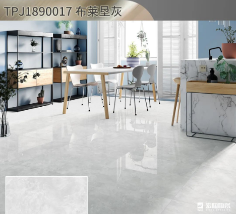太阳城官网布莱垦灰陶瓷大板900X1800装修效果图