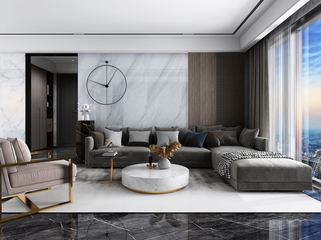 太阳城官网地砖上墙装修效果图