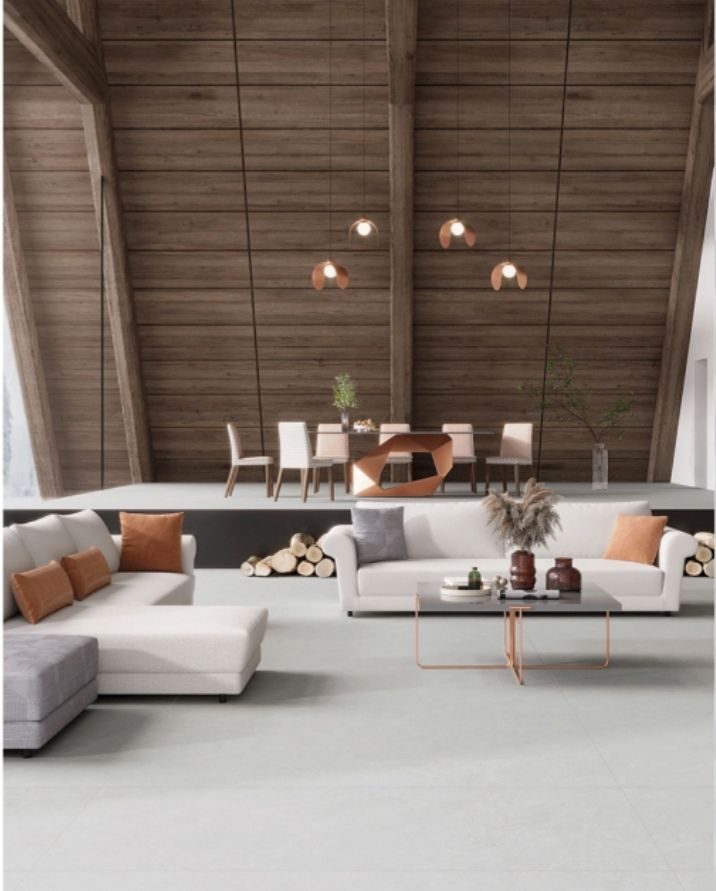 太阳城官网质感砖会客厅装修效果图