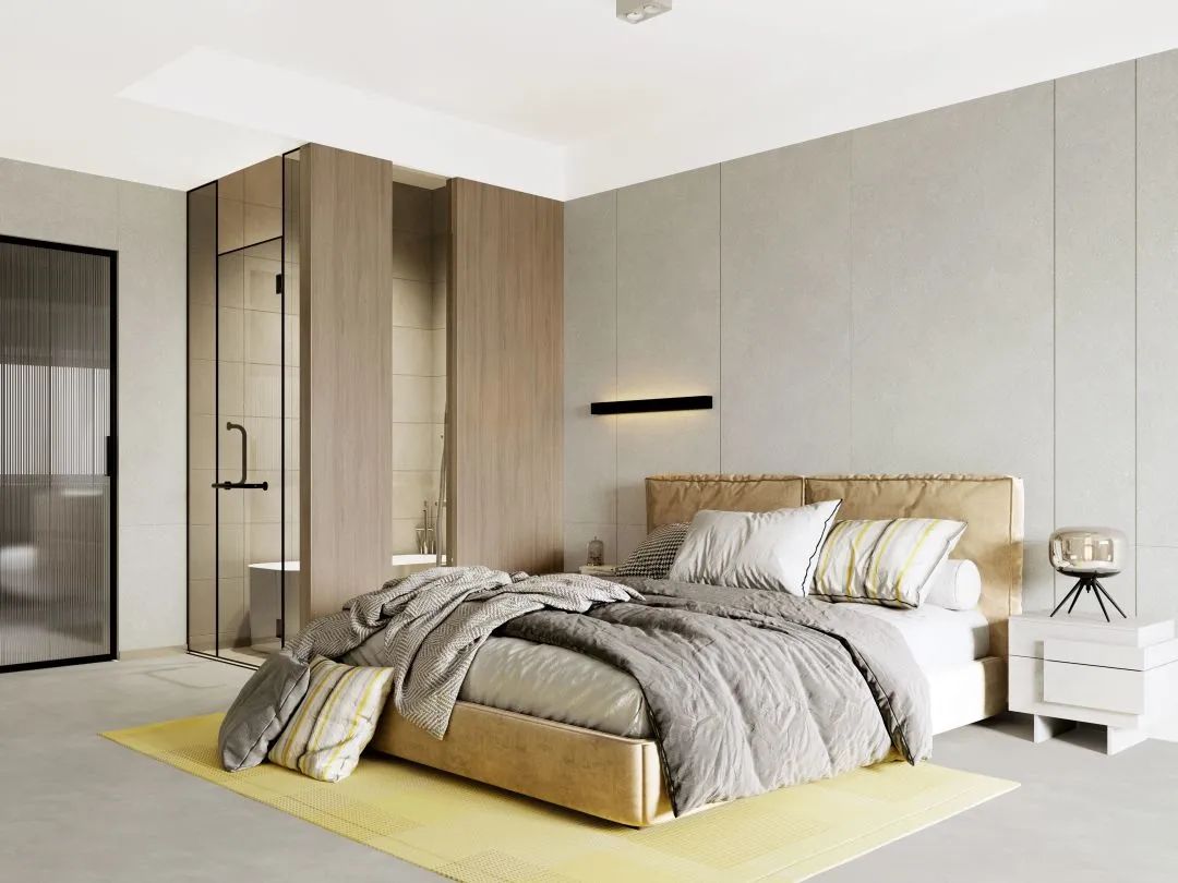 太阳城官网初晓质感瓷砖系卧室装修效果图片