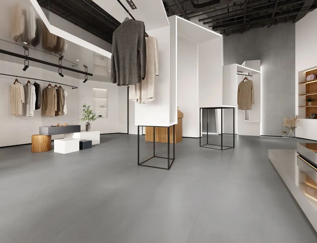 太阳城官网琉光·质感砖系展厅效果图