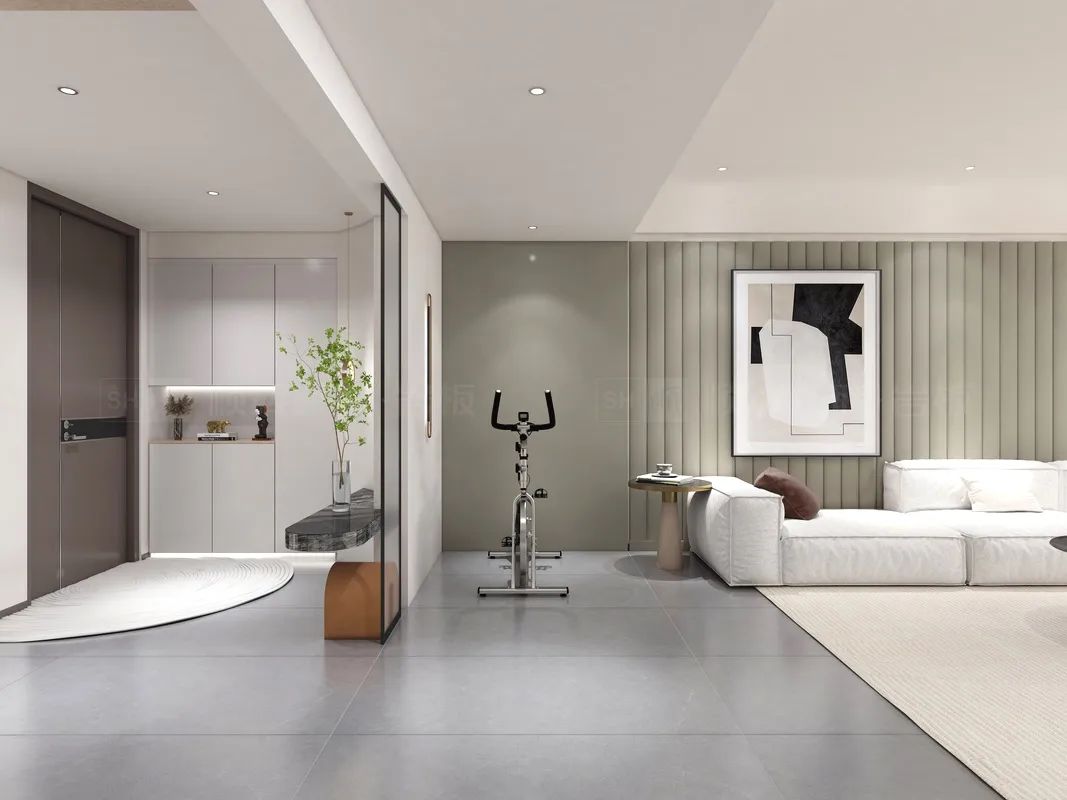 太阳城官网陶瓷TJ1890007 帕美哑灰哑光面效果图