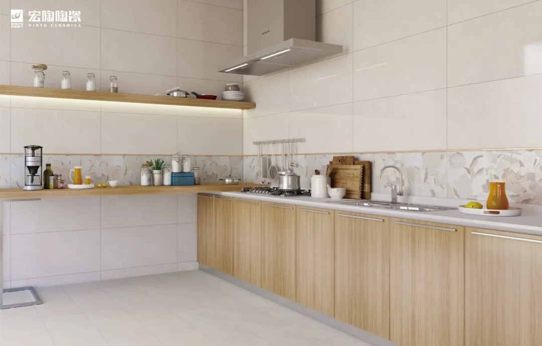 太阳城官网厨房瓷砖应用效果图