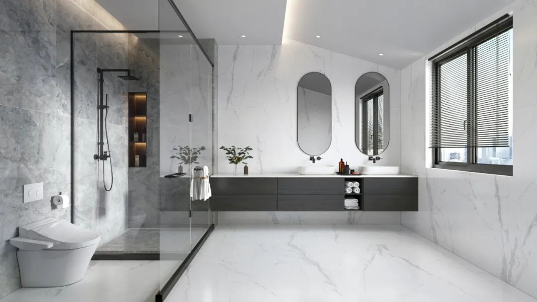 太阳城官网地砖卫生间效果图